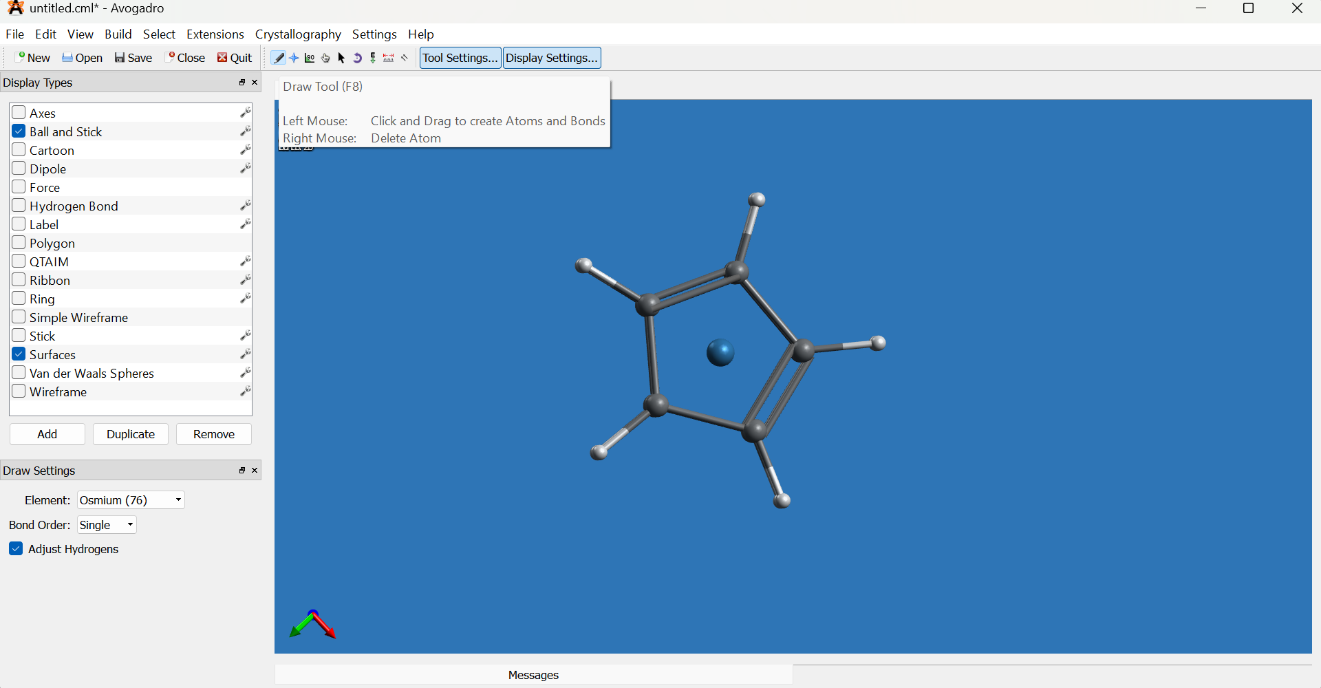 Add osmium